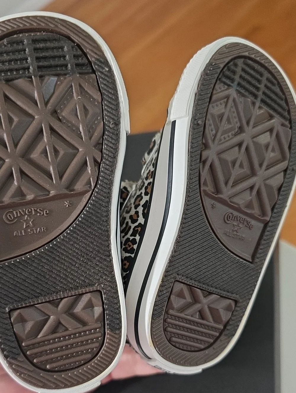 NEW In Box Leopard Converse Chuck Taylor All Star Sneakers- 5 Infant